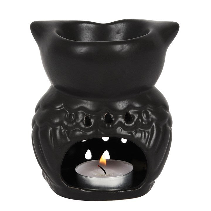 Black Owl Wax Burner