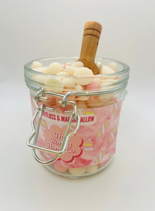 Candyfloss & Marshmallow Scoop Jar