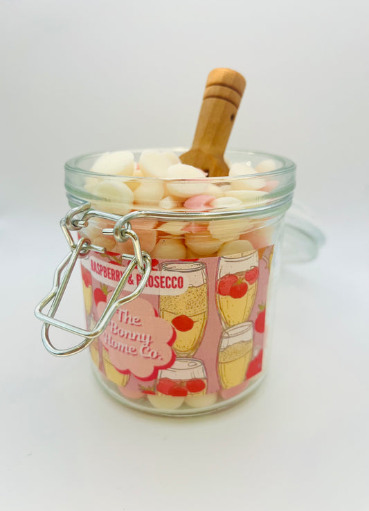 Raspberry & Prosecco Scoop Jar