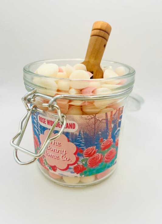 Rose Wonderland Scoop Jar